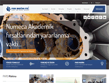 Tablet Screenshot of parsmakina.com